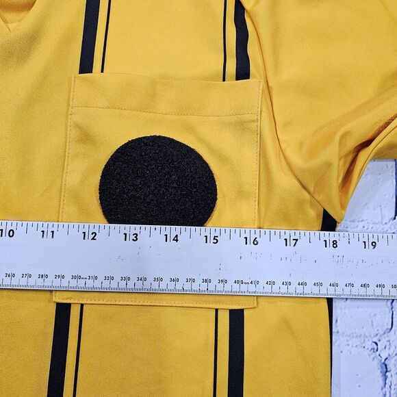 USSF Pro Soccer Referee Jersey Official Sports Yellow SIZE Y LARGE - Picture 3 of 10